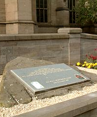 Photo of War memorial plaque